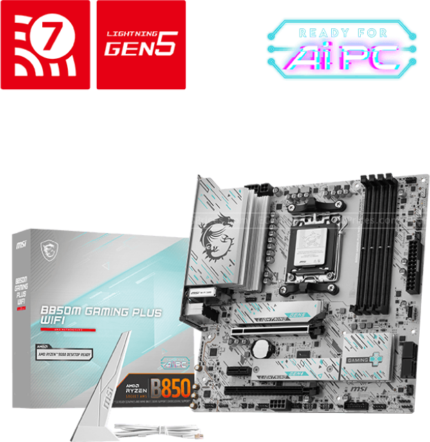 zoom image for B850M GAMING PLUS WIFI Socket AM5 Motherboard