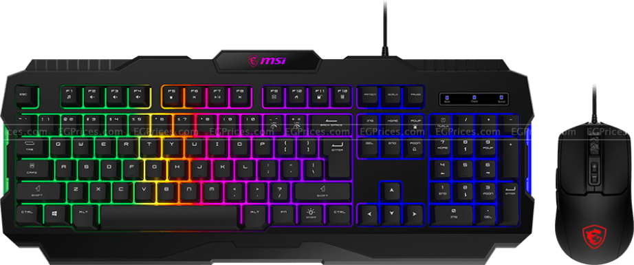 صورة مكبرة ل ام اس اي فورج gk100 كومبو كيبورد و ماوس