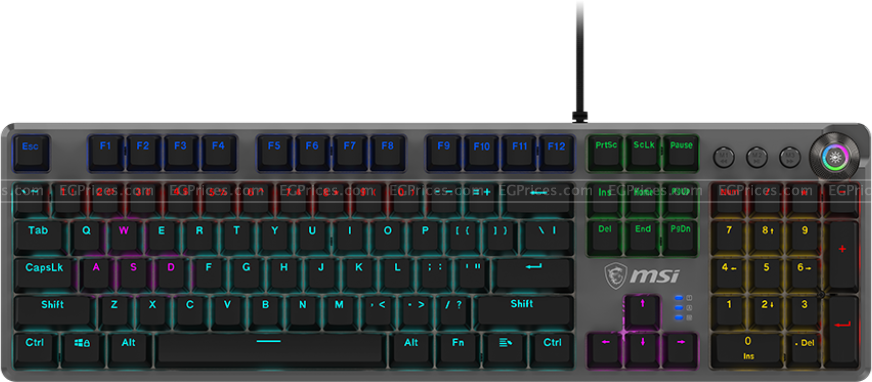 صورة مكبرة ل ام اس اي فورج gk310 كومبو كيبورد و ماوس