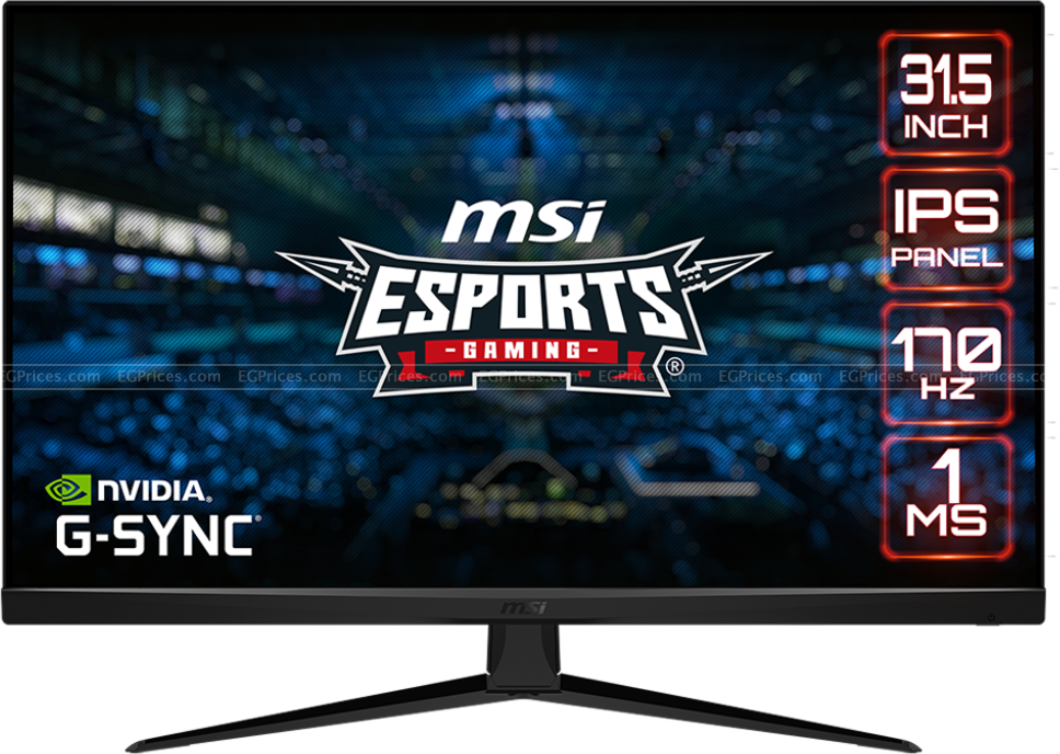 صورة مكبرة ل ام اس اي g321q شاشة 31.5 بوصة للألعاب 2k ips esports