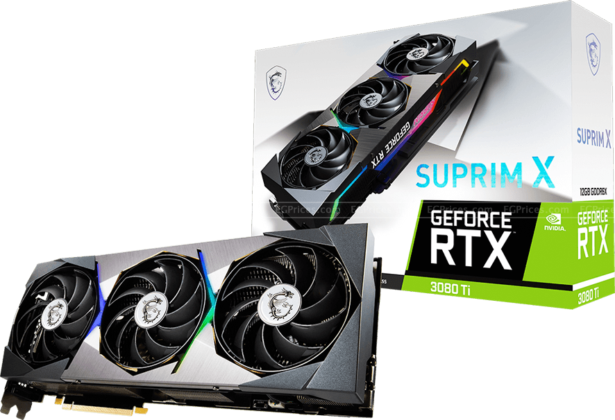 MSI GeForce RTX 3080 Ti SUPRIM X 12GB price in Egypt