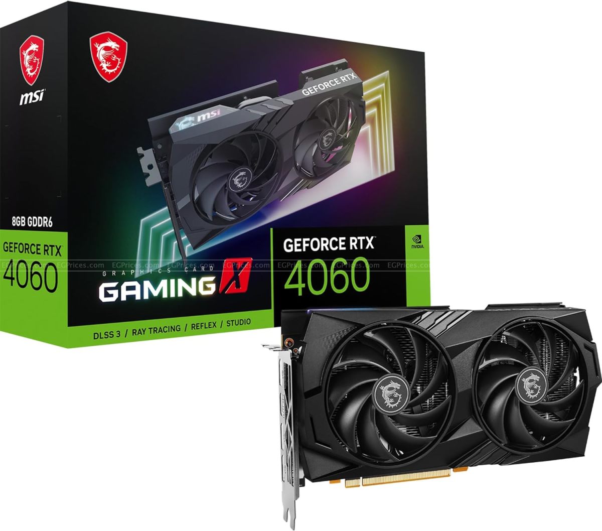 MSI GeForce RTX 4060 GAMING X 8GB GDDR6