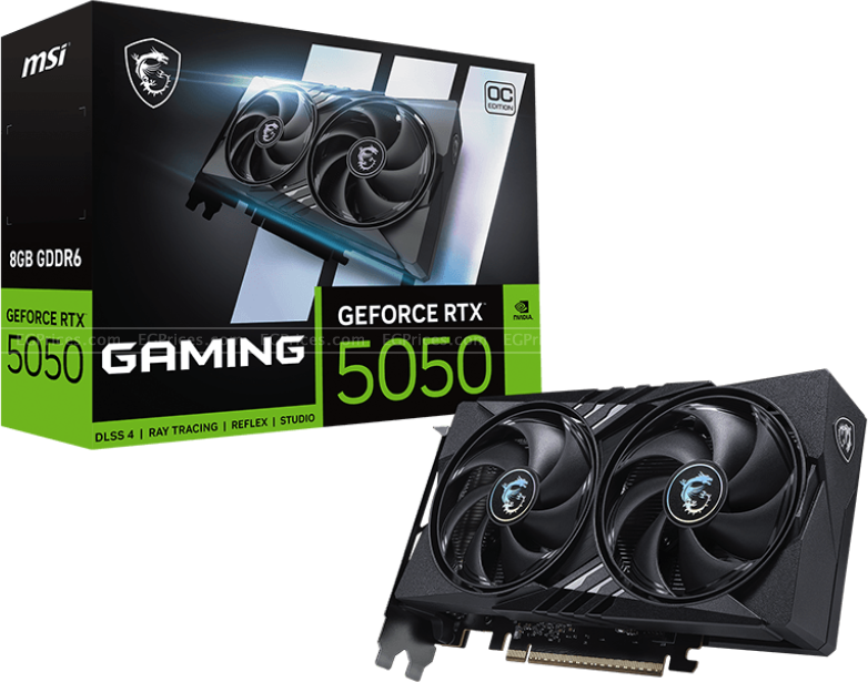 zoom image for GeForce RTX 5050 GAMING OC 8GB