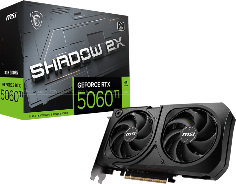 zoom image for GeForce RTX 5060 Ti SHADOW 2X PLUS 8GB