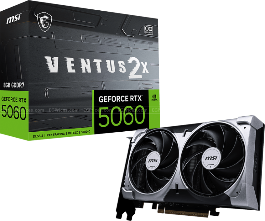 zoom image for GeForce RTX 5060 VENTUS 2X OC 8GB