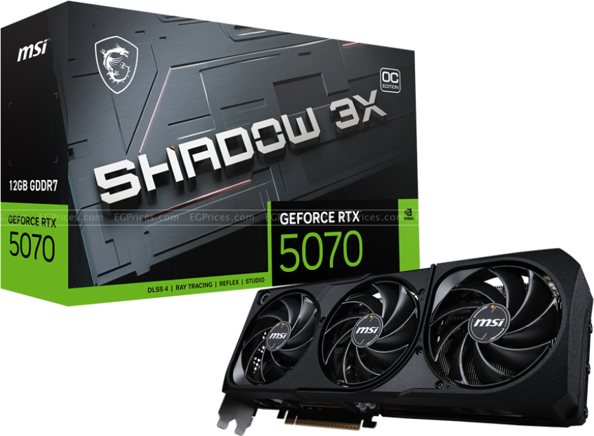 zoom image for GeForce RTX 5070 SHADOW 3X OC 12GB