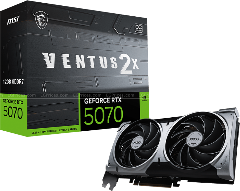 zoom image for GeForce RTX 5070 VENTUS 2X OC 12GB