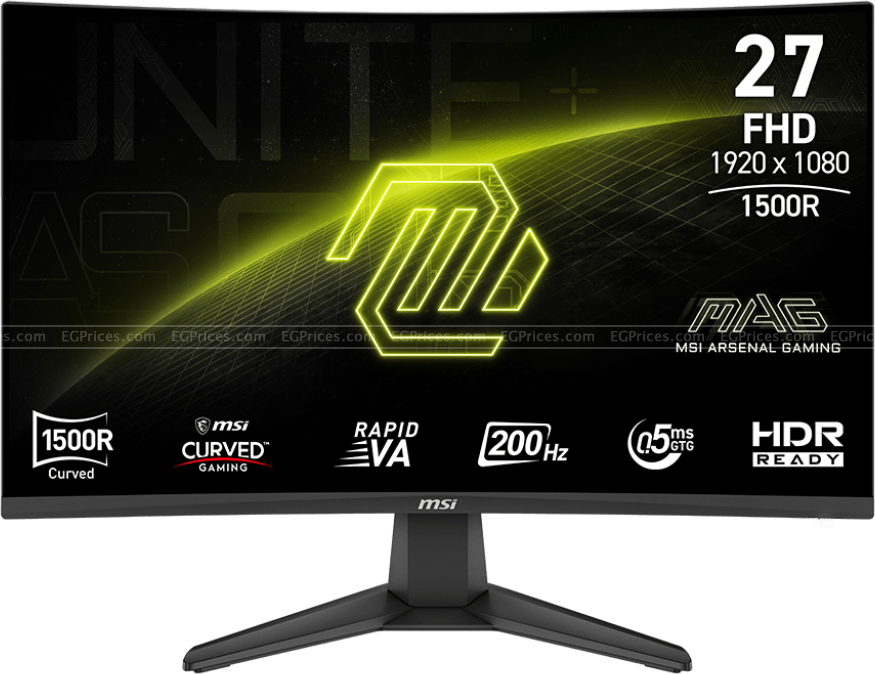 zoom image for MAG 276CF E20 27 inch full HD LED Curved Gaming Monitor