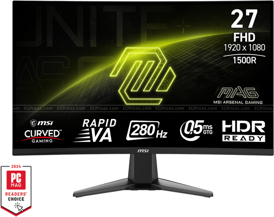 zoom image for MAG 276CXF 27 Inch FHD LED Gaming Monitor