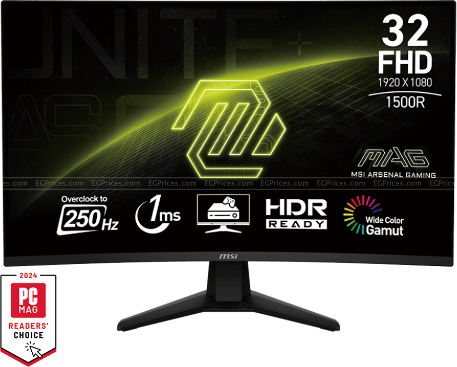 zoom image for MAG 32C6X 31.5 inch FHD Curved Gaming Monitor