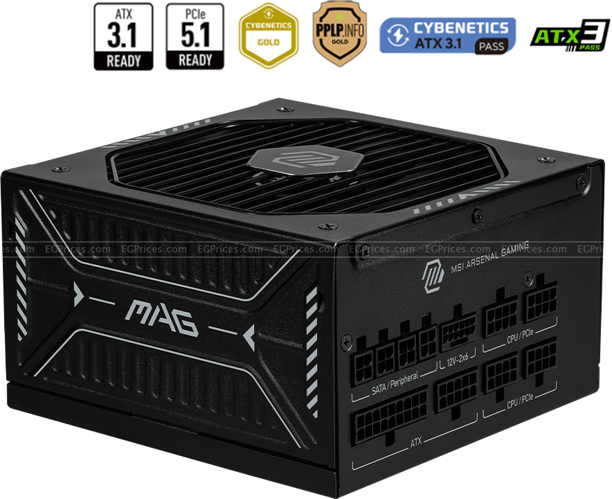 صورة مكبرة ل ام اس اي ماج A1000GLS باور سبلاي 1000 وات pcie5