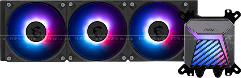 صورة مكبرة ل ام اس اي ماج كور ليكويد a15 360 مبرد مائي للمعالج ايه ار جي بي