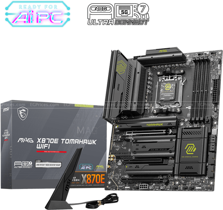 zoom image for MAG X870E TOMAHAWK WIFI AM5 Motherboard