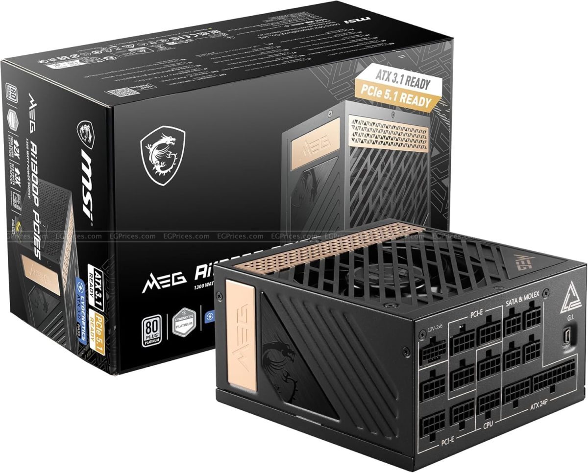 zoom image for MEG Ai1300P PCIE5 Power Supply