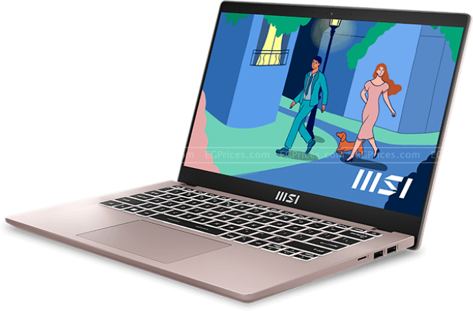 صورة مكبرة ل ام اس اي مودرن 14 f13mg لابتوب i7-1355u ‏8 جيجا 512 جيجا اس اس دي انتل ايريس xe جرافكس 14 بوصة دوس