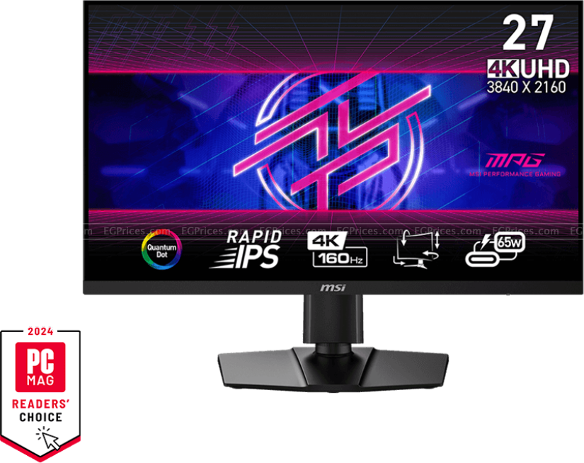 zoom image for MPG 274URF QD 27 Inch 4K UHD IPS Gaming Monitor