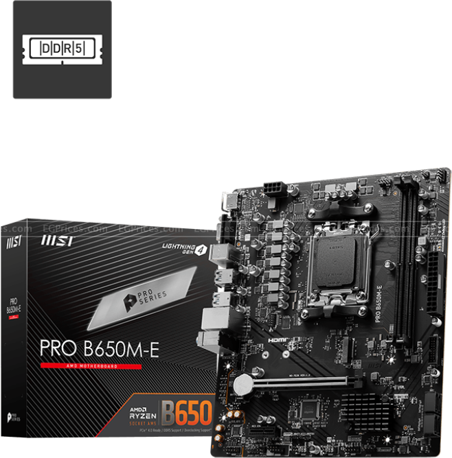 zoom image for PRO B650M-E AM5 Motherboard