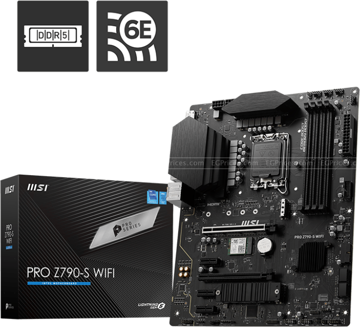 zoom image for PRO Z790-S WIFI LGA 1700 Motherboard