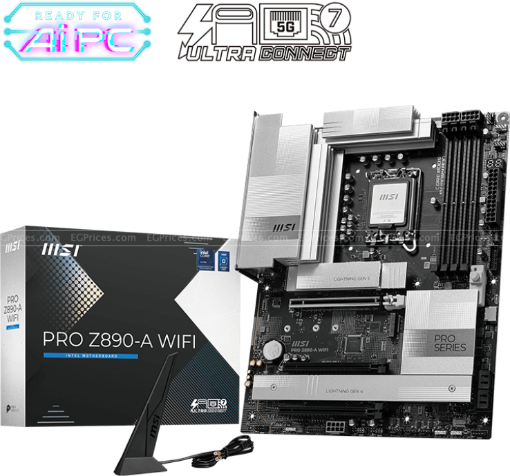 zoom image for PRO Z890-A WIFI LGA1851 Motherboard