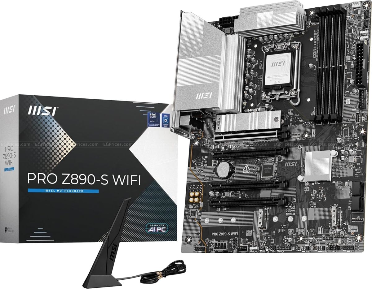 zoom image for PRO Z890-S WIFI LGA1851 Motherboard