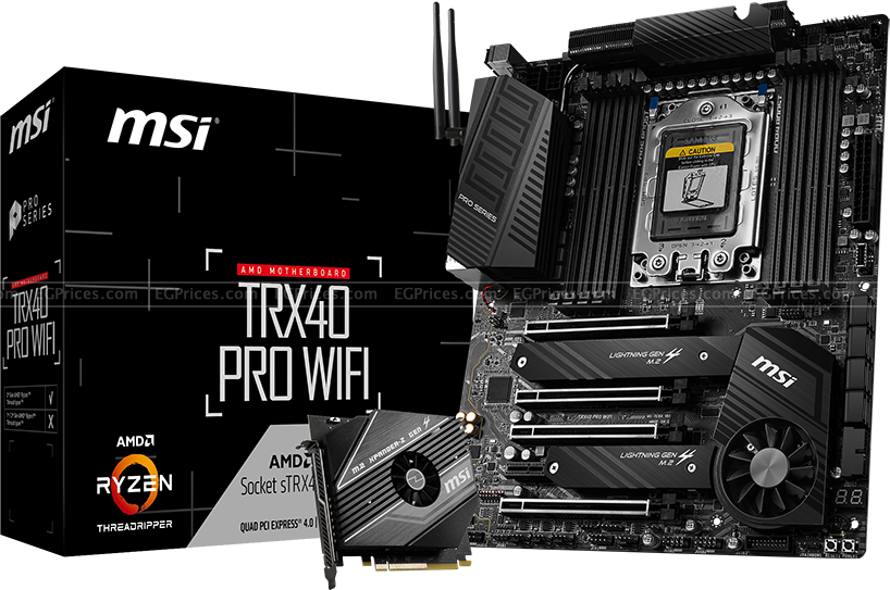 zoom image for TRX40 PRO WiFi Socket AMD Motherboard