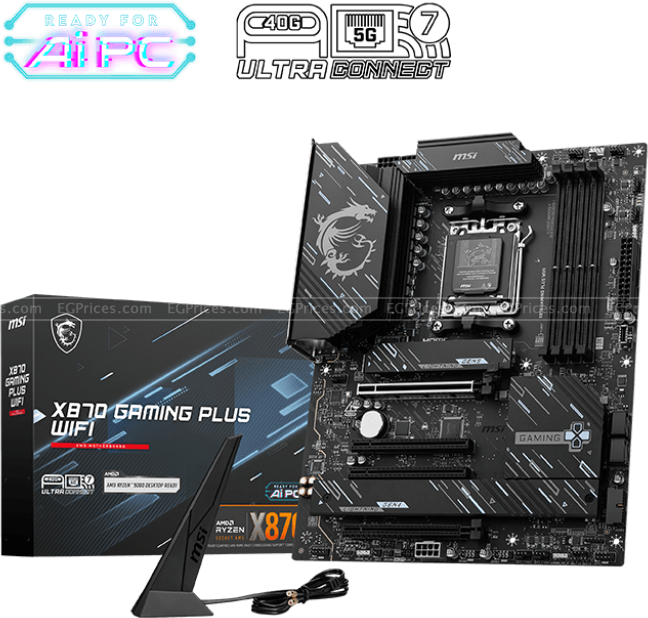 zoom image for X870 GAMING PLUS WIFI AM5 Motherboard