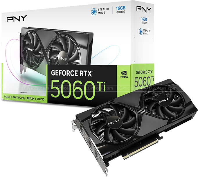 صورة مكبرة ل بي ان واي جي فورس ار تي اكس 5060 ti 16 جيجا