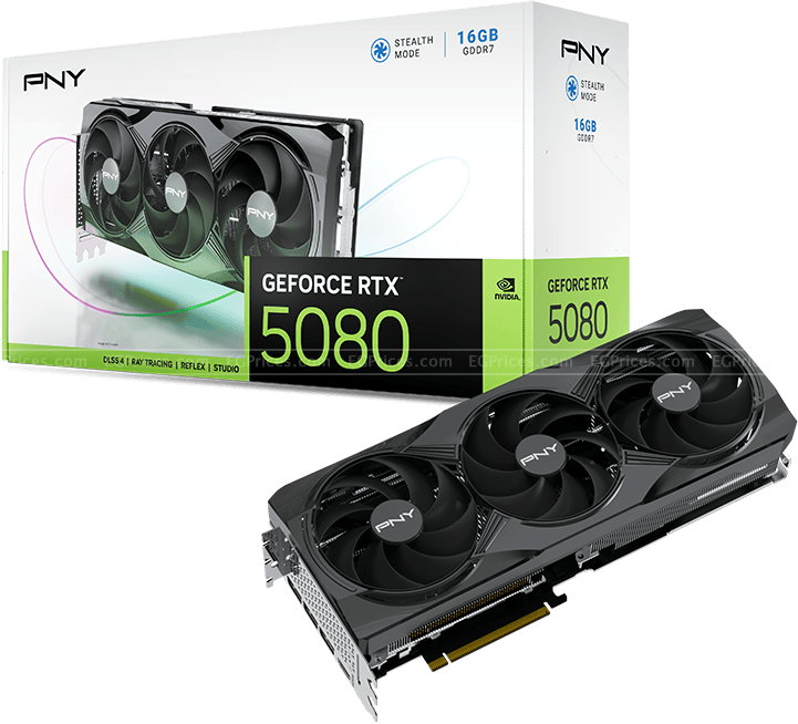 zoom image for GeForce RTX 5080 Triple Fan