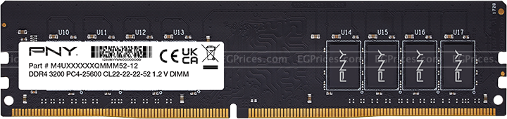 صورة مكبرة ل بي ان واي بيرفورمانس مكتبية 16 جيجا ddr4 3200 cl22