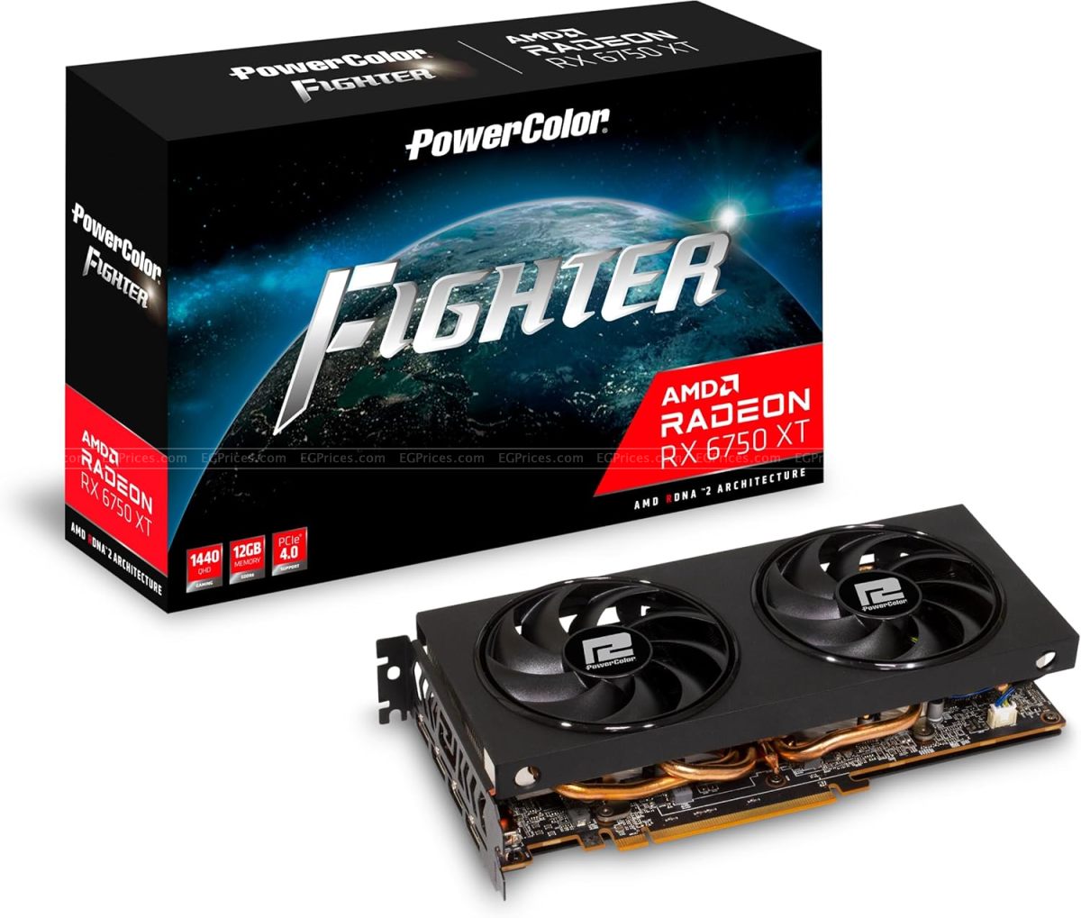 zoom image for PowerColor Fighter Radeon RX 6750 XT 12GB GDDR6