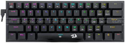 صورة مكبرة ل ريدراجون k614 انيفيا كيبورد ميكانيكال للألعاب ار جي بي