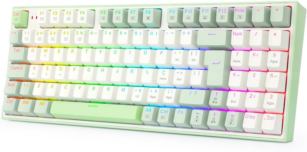 صورة مكبرة ل ريدراجون s134 التيميت كيبورد للألعاب