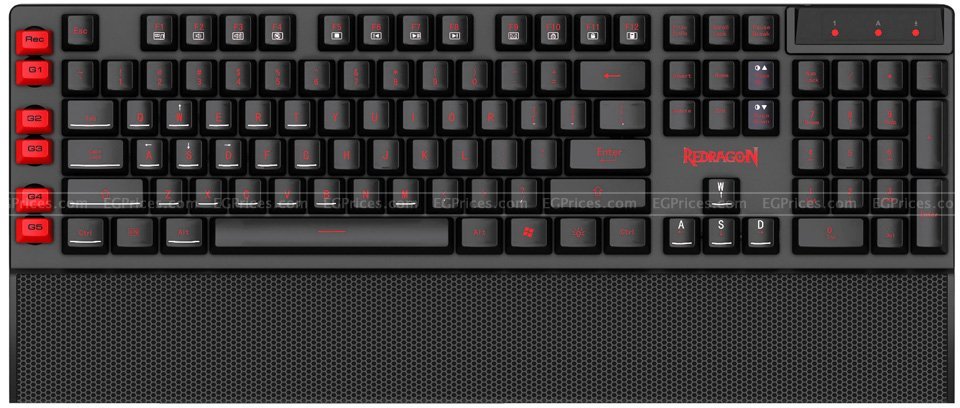 zoom image for Yaksa K505 USB Gaming Keyboard