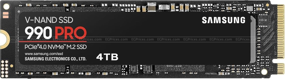 zoom image for 990 PRO 4TB PCIE 4.0 NVME SSD