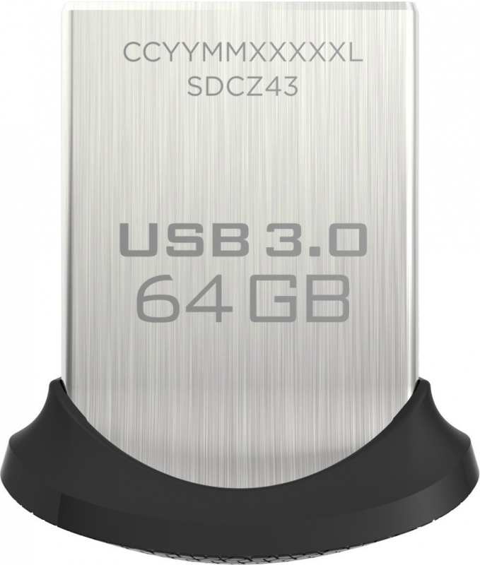 صورة مكبرة ل SanDisk SDCZ43-064G-GAM46 Ultra Fit 64GB USB 3.0 Flash Drive