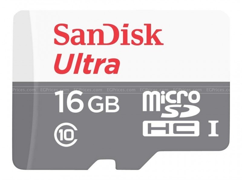 صورة مكبرة ل SanDisk SDSQUNS-016G-GN3MN 16GB Ultra microSD UHS-I Class 10 Flash Memory Card