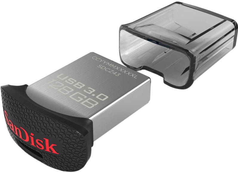 zoom image for SanDisk SDCZ43-128G-GAM46 Ultra Fit 128GB USB 3.0 Flash Drive