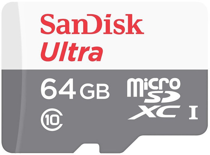 صورة مكبرة ل SanDisk SDSQUNS-064G-GN3MN 64GB Ultra microSD UHS-I Class 10 Flash Memory Card