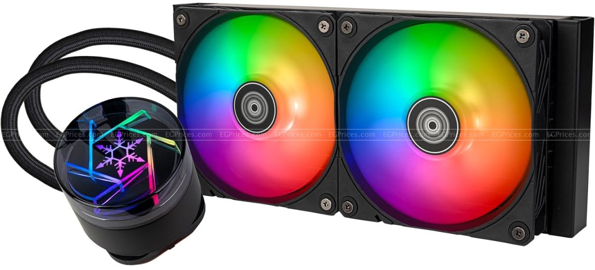 صورة مكبرة ل سيلفرستون نوفابيك 240 مبرد مائي للمعالج aoi ايه ار جي بي