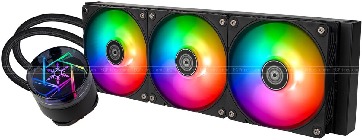 صورة مكبرة ل سيلفرستون نوفابيك 360 مبرد مائي للمعالج aoi ايه ار جي بي