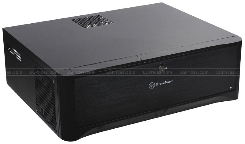 Silverstone GD HTPC Micro ATX Support SST-GD06B Case