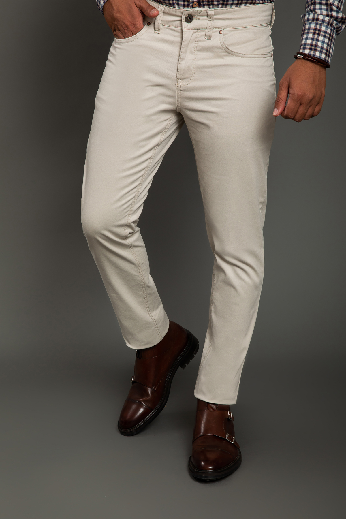 SLIM FIT CHINO TROUSERS 42679 price in Egypt