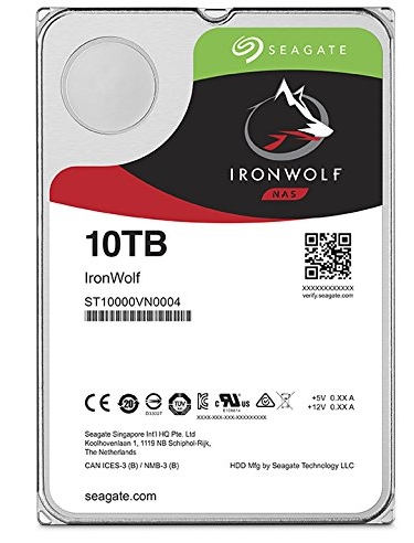 صورة مكبرة ل Seagate IronWolf NAS ST10000VN0004 10TB 256MB Cache SATA 6.0Gb/s Internal Hard Drive HDD