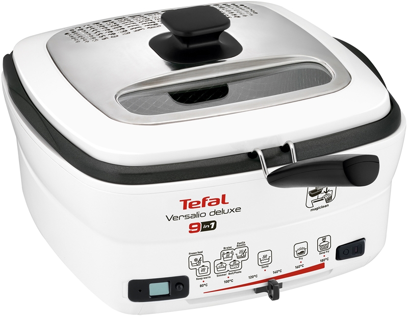سعر Tefal FR495070 Deep Fryer Versalio Deluxe 9in1 فى مصر EGPrices