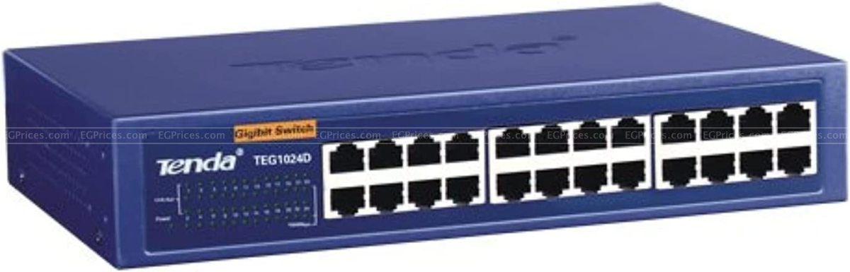 صورة مكبرة ل tenda teg1024d 24-port gigabit ethernet switch