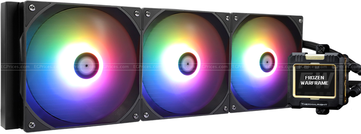 zoom image for Frozen Warframe 420 Black ARGB Liquid CPU Cooler