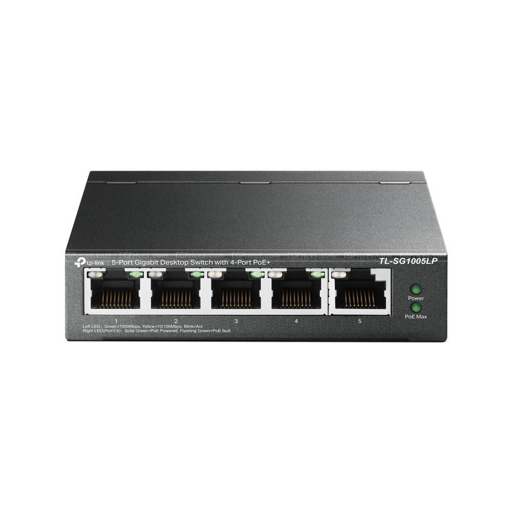 zoom image for TL-SG1005LP 5-Port Gigabit Desktop Switch