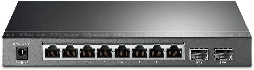 صورة مكبرة ل tp-link tl-sg2210p 8-port gigabit سمارت poe switch