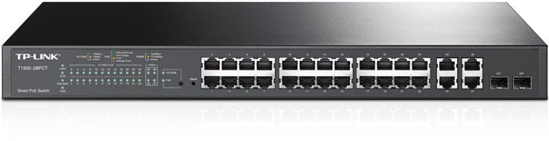 صورة مكبرة ل TP-Link TL-SL2428P 24-Port 10/100 4-Port Gigabit Smart PoE+ Switch