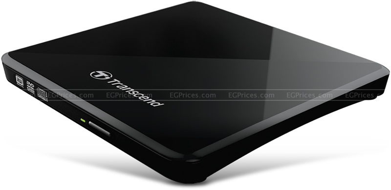 صورة مكبرة ل Transcend 8X Extra Slim Portable DVD Writer Drive (TS8XDVDS-K)